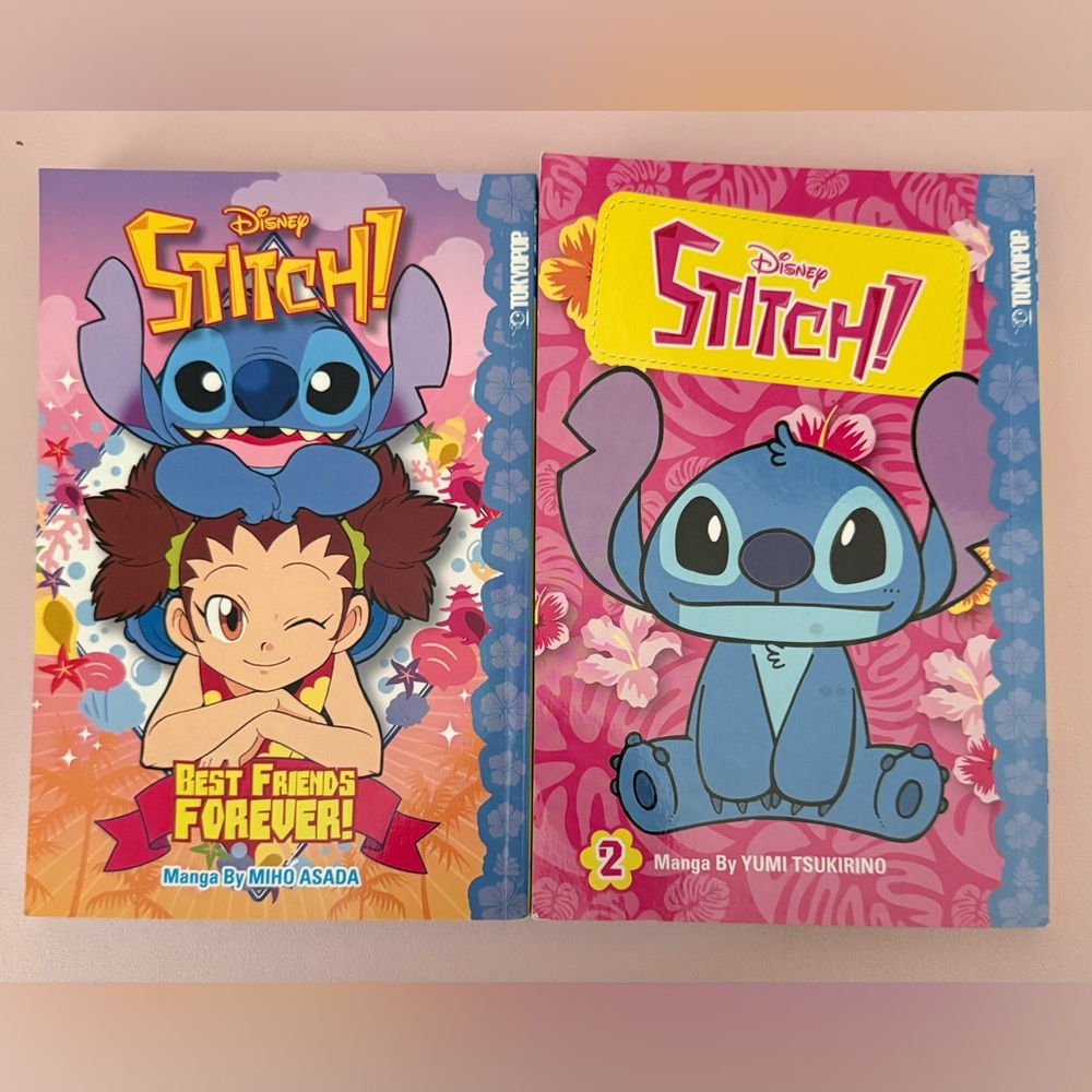 Disney Stitch Manga Set of 2